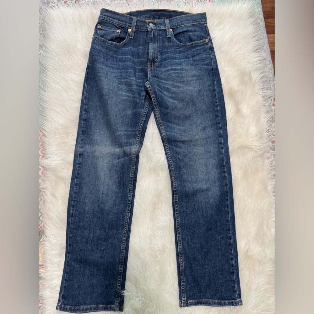 Levi's 559 Straight -Leg Medium Wash Blue Jeans